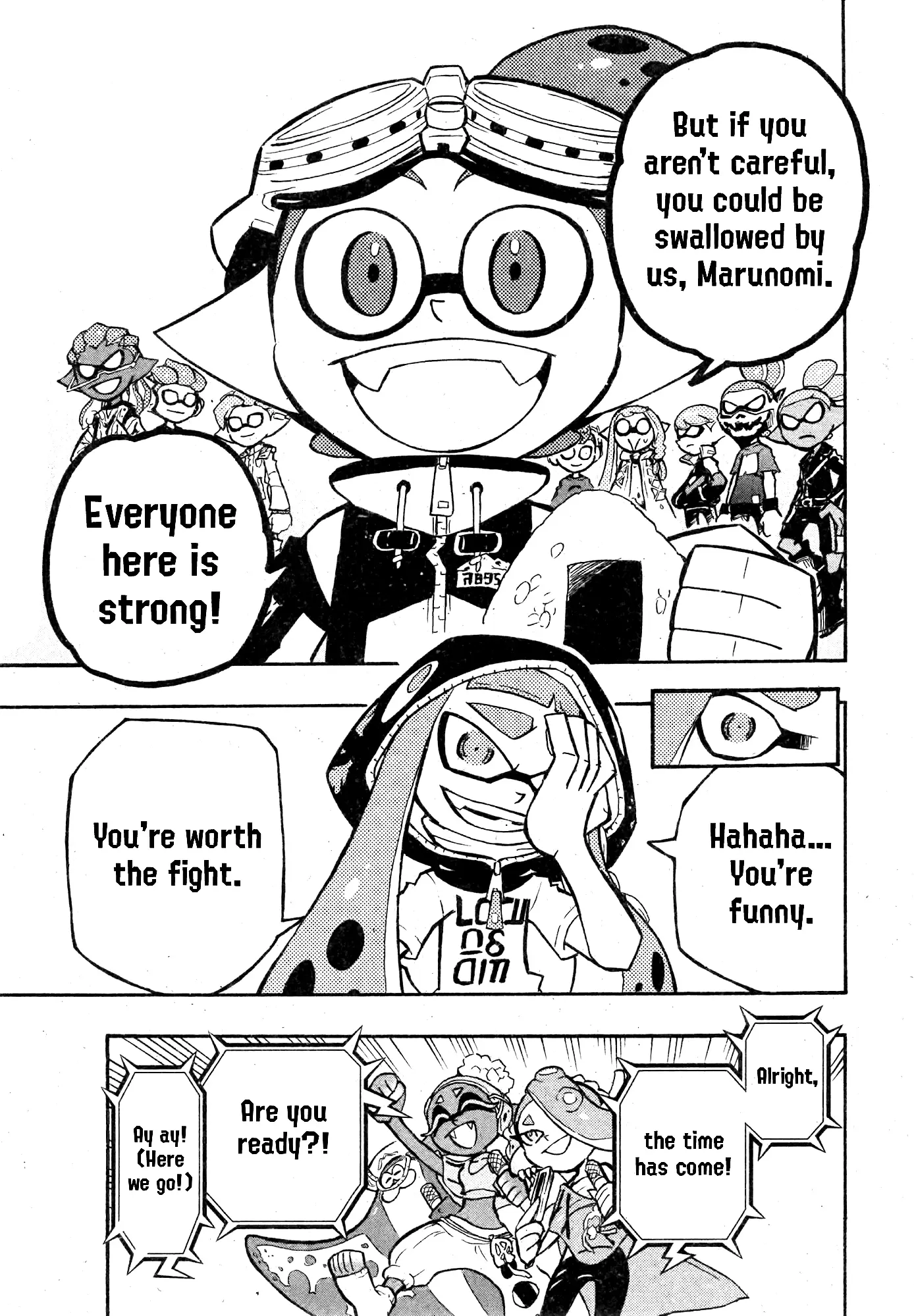 Splatoon - Vol.23 Chapter 91: Team Marunomi