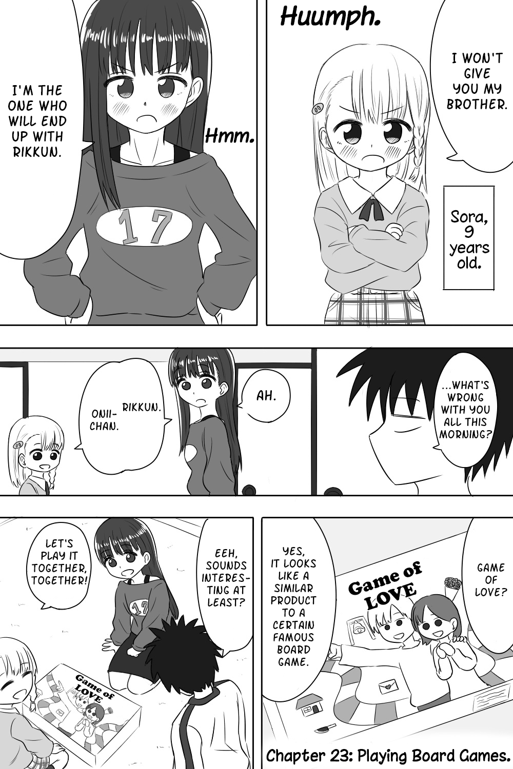 Imouto Dekiaichuu - Chapter 23: Playing Board Games