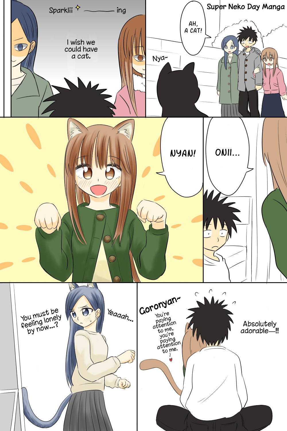 Imouto Dekiaichuu - Chapter 24.5: Neko Day