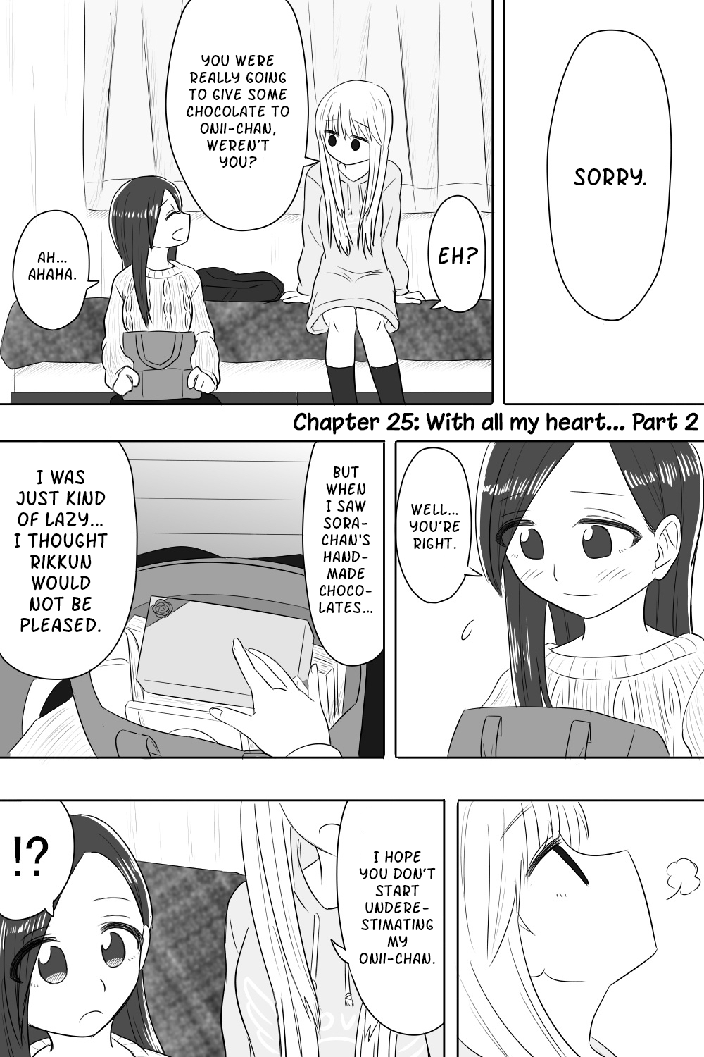 Imouto Dekiaichuu - Chapter 25: With All My Heart... Part 2