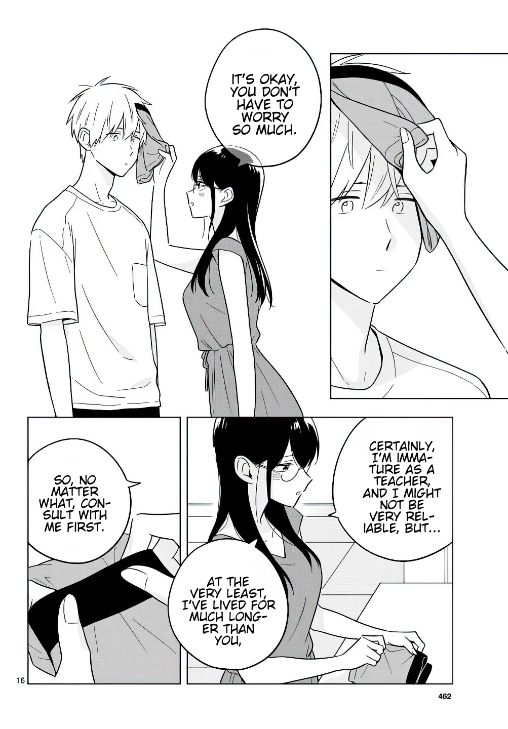 The Teacher Can Not Tell Me Love - Chapter 41