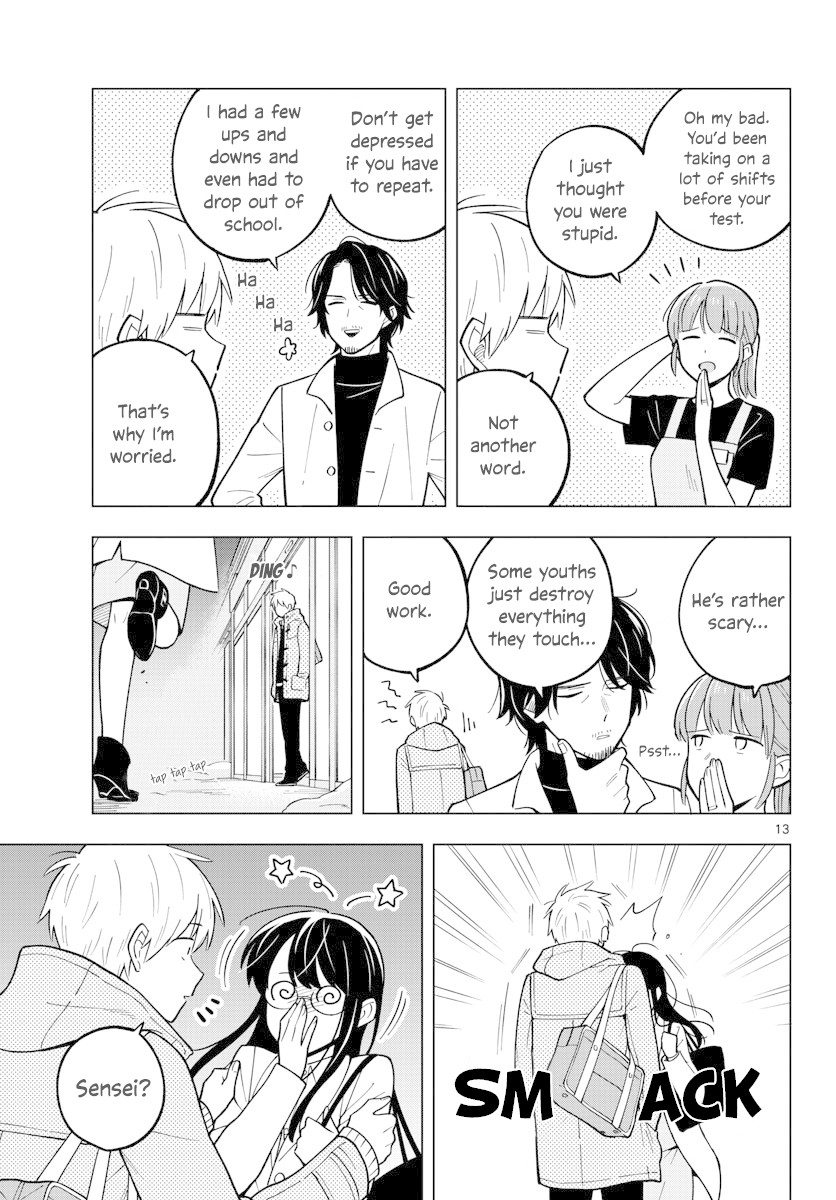 The Teacher Can Not Tell Me Love - Chapter 25