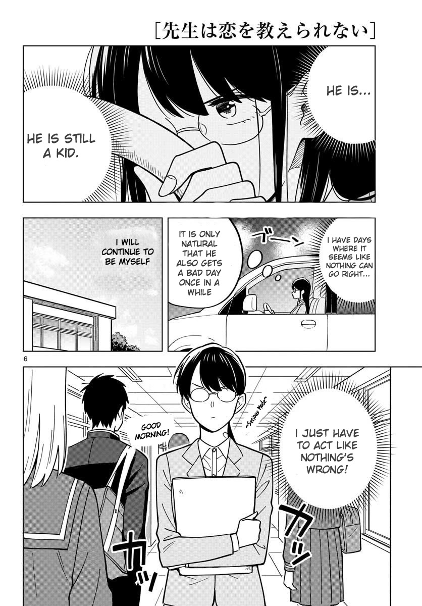 The Teacher Can Not Tell Me Love - Chapter 30