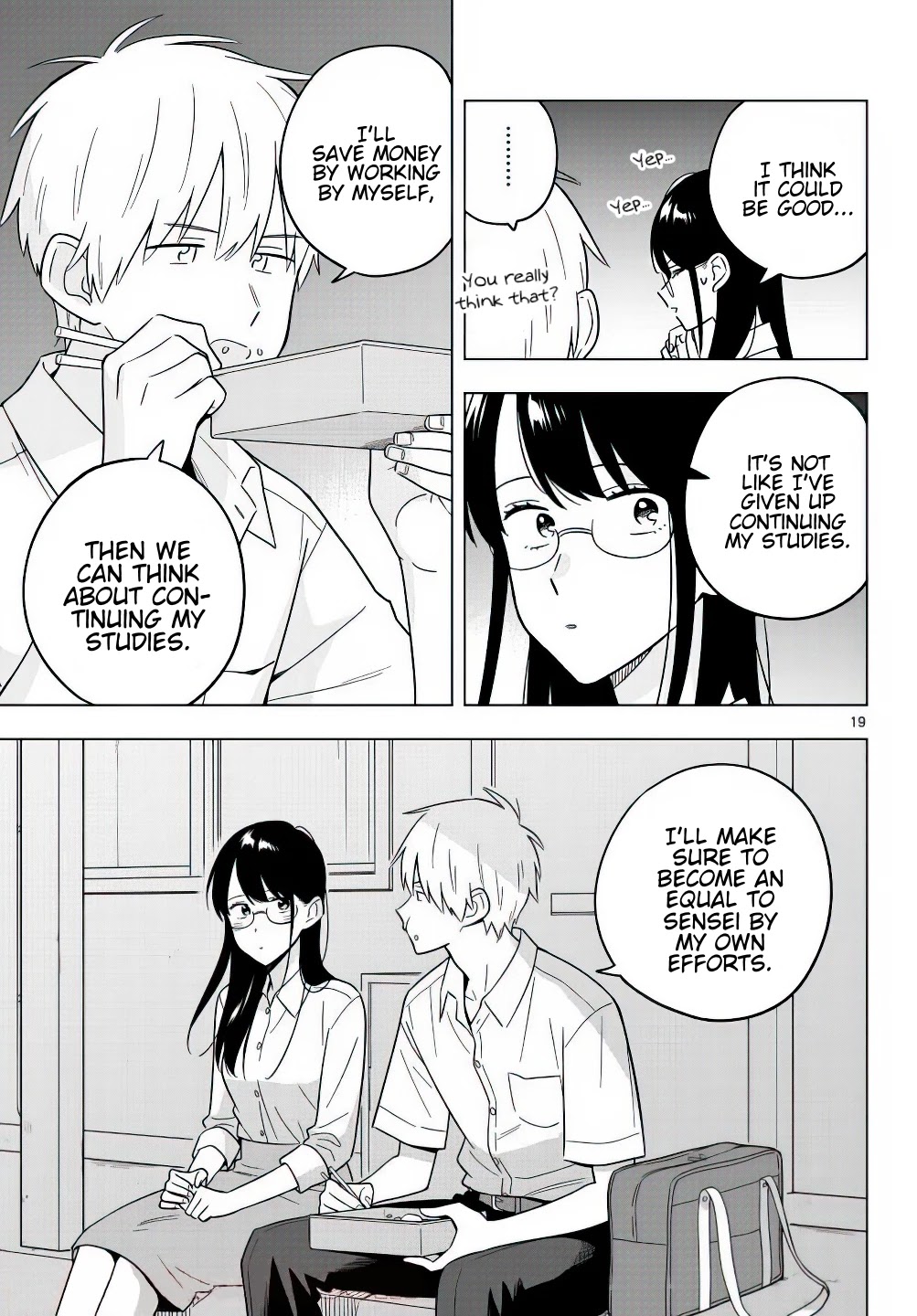 The Teacher Can Not Tell Me Love - Chapter 42