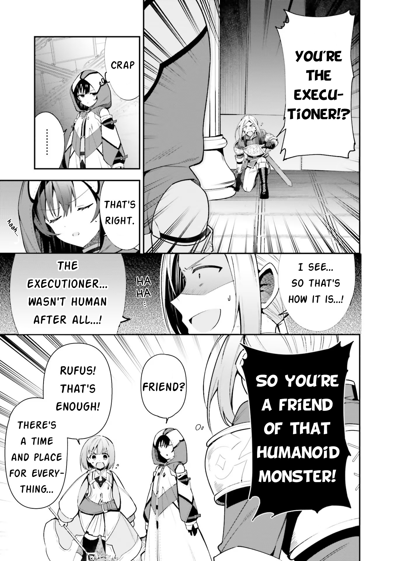 I'm The Guild Receptionist, But Since I Don't Want To Work Overtime, I Think I'll Just Solo The Boss - Vol.2 Chapter 13: Humanoid Monster