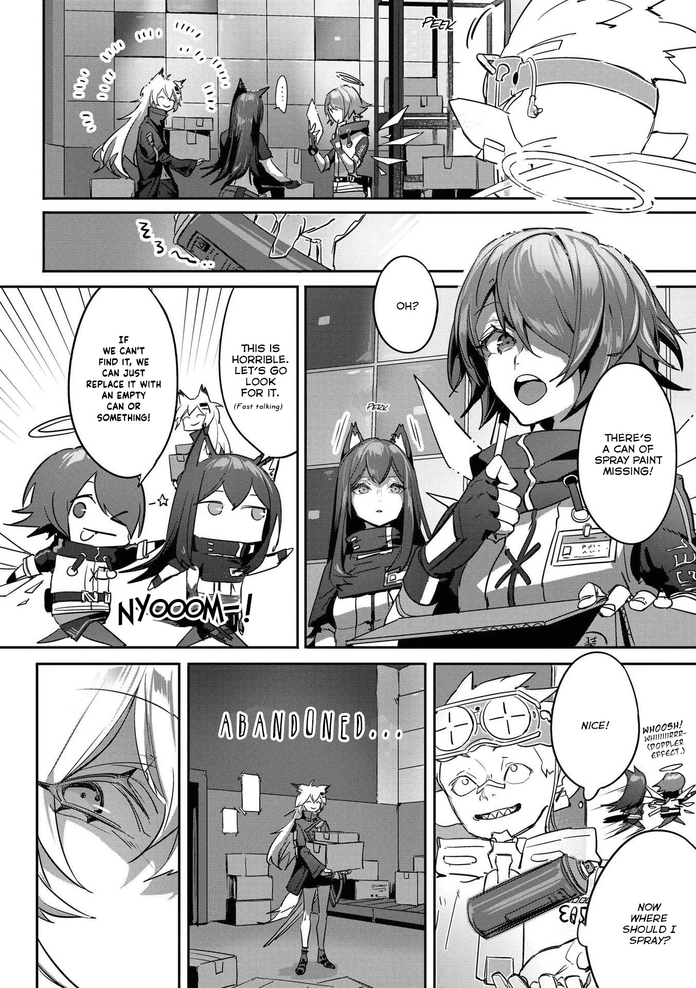 Arknights Comic Anthology - Vol.02 Chapter 16: Everyday Rhodes