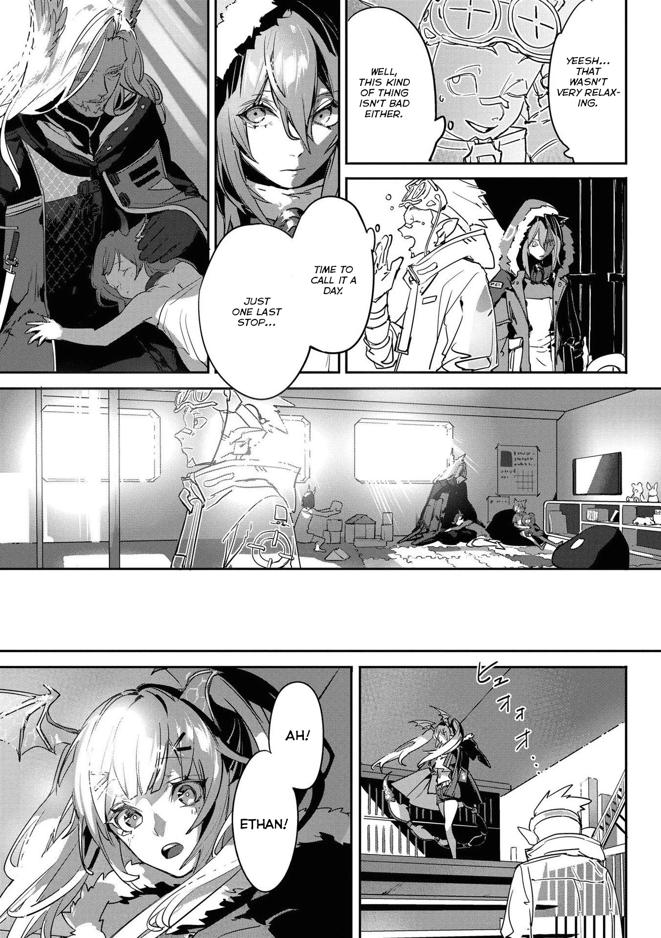 Arknights Comic Anthology - Vol.02 Chapter 16: Everyday Rhodes