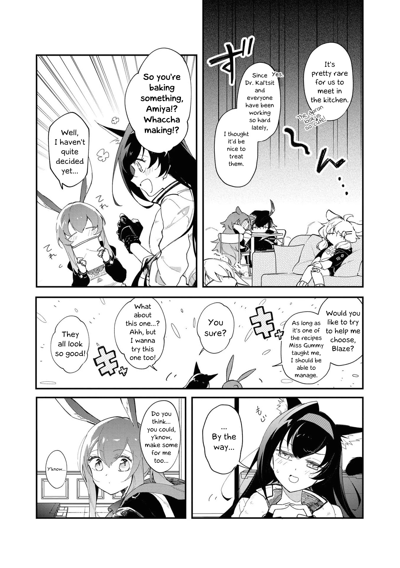 Arknights Comic Anthology - Vol.02 Chapter 15: To Eat And Be Merry With You