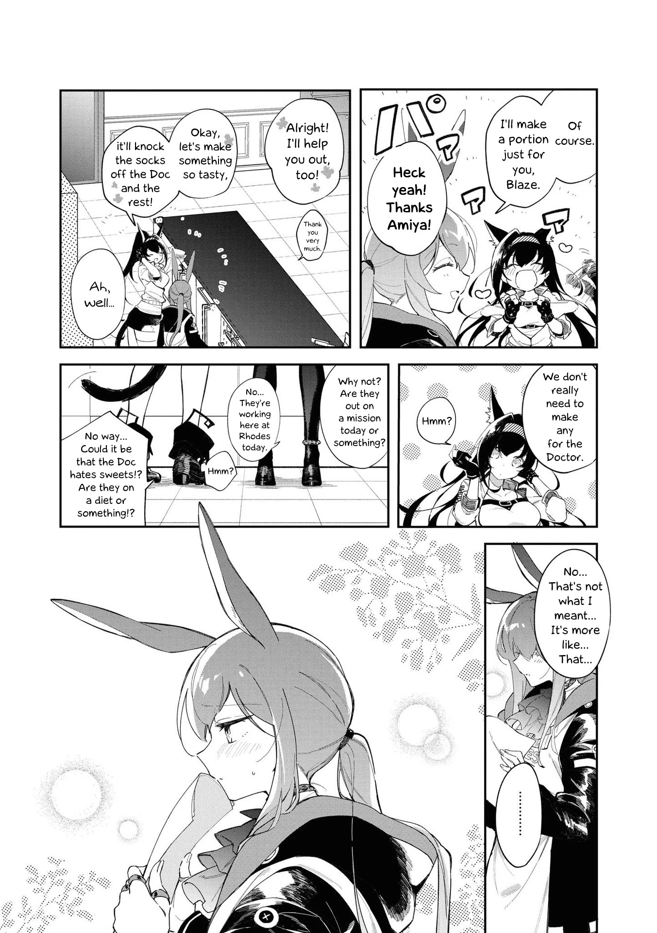 Arknights Comic Anthology - Vol.02 Chapter 15: To Eat And Be Merry With You