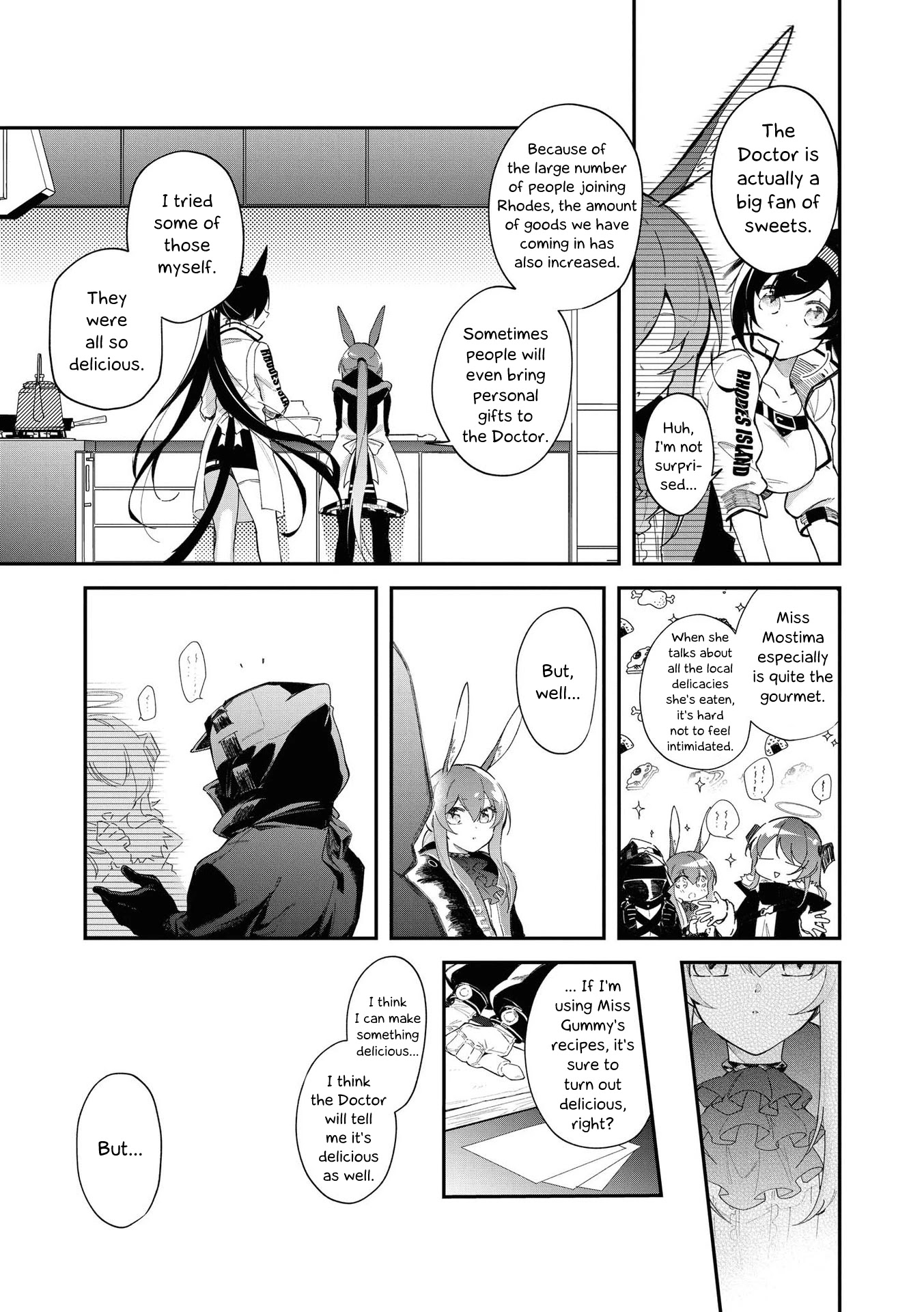 Arknights Comic Anthology - Vol.02 Chapter 15: To Eat And Be Merry With You