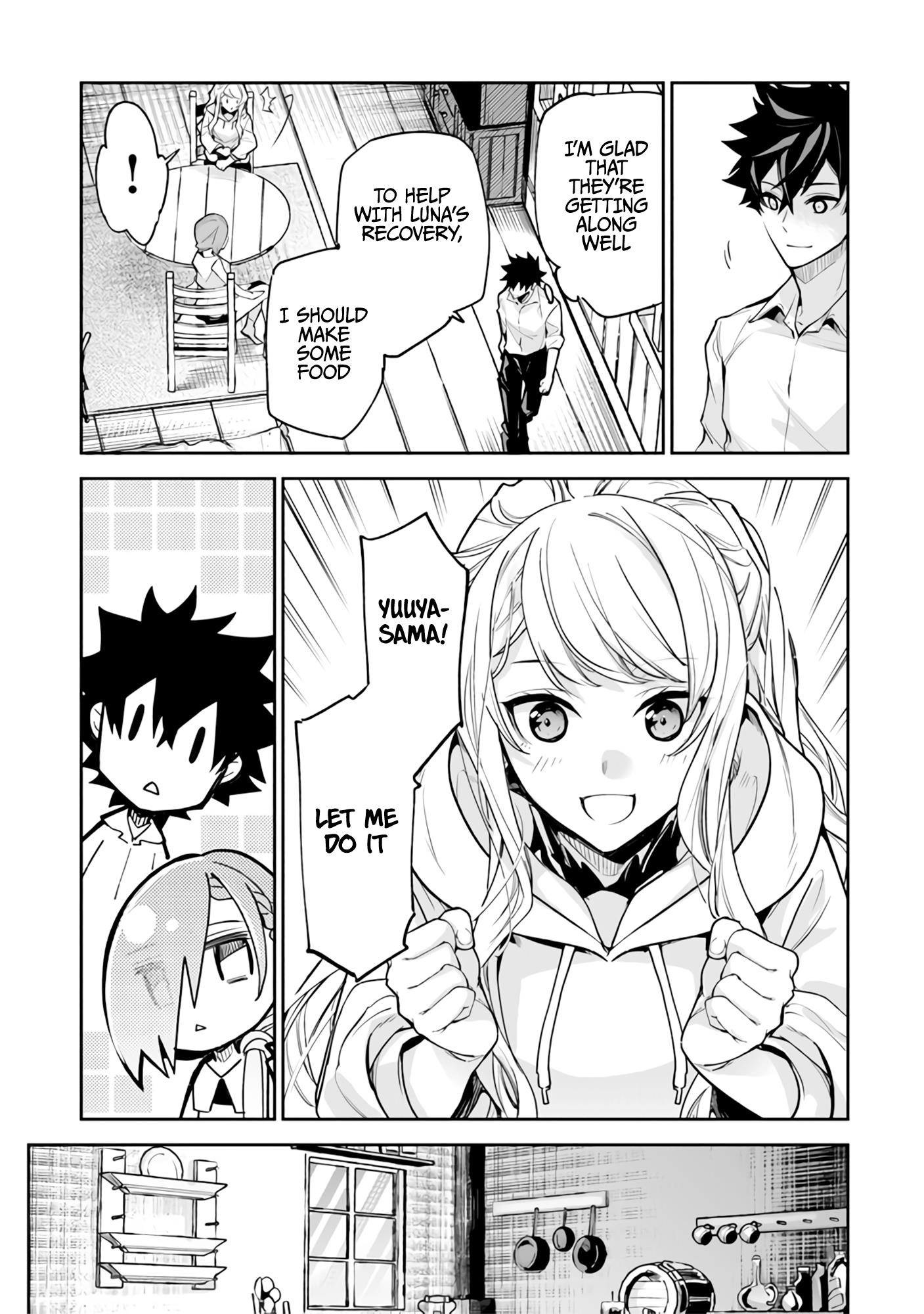 Isekai De Cheat Skill Wo Te Ni Shita Ore Wa, Genjitsu Sekai Wo Mo Musou Suru ~Level Up Wa Jinsei Wo Kaeta~ - Chapter 24: Skinship