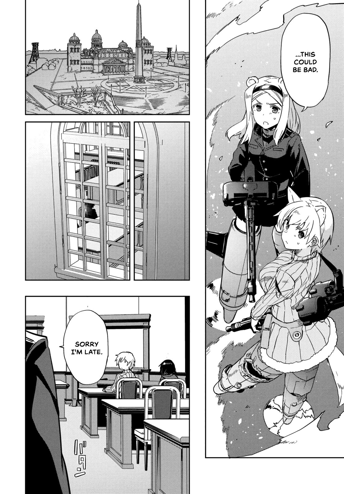 Brave Witches Prequel: The Vast Land Of Orussia - Chapter 9: Approaching Giant