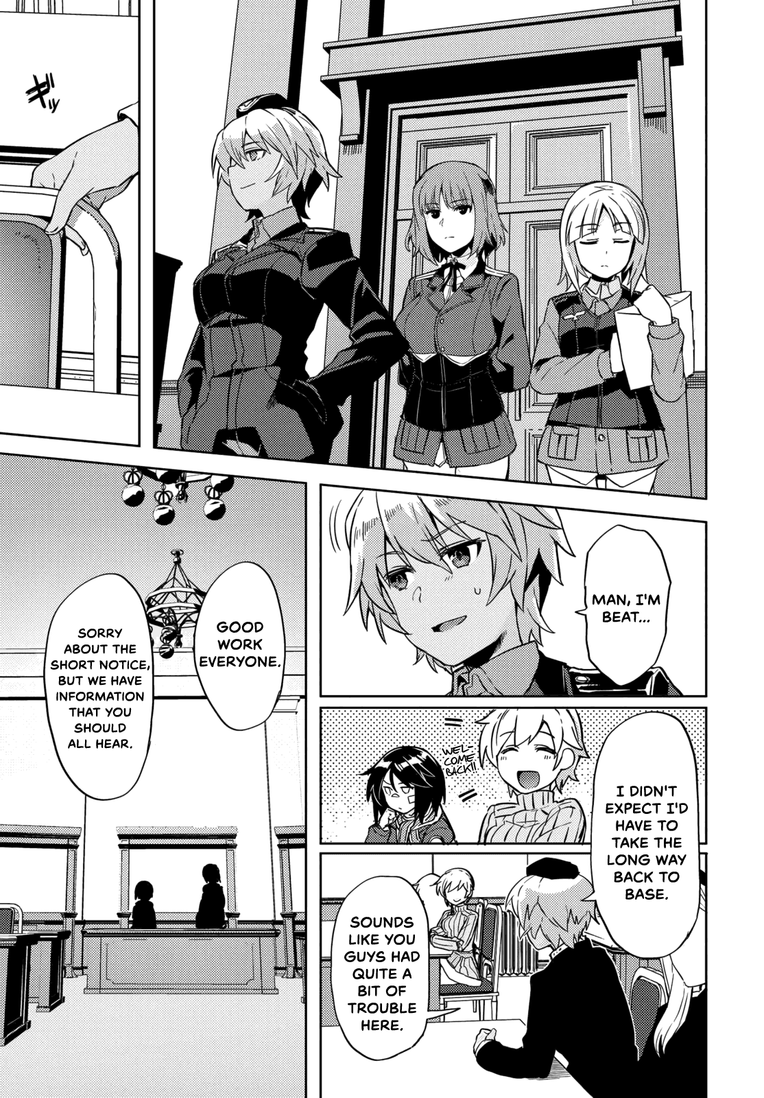 Brave Witches Prequel: The Vast Land Of Orussia - Chapter 9: Approaching Giant