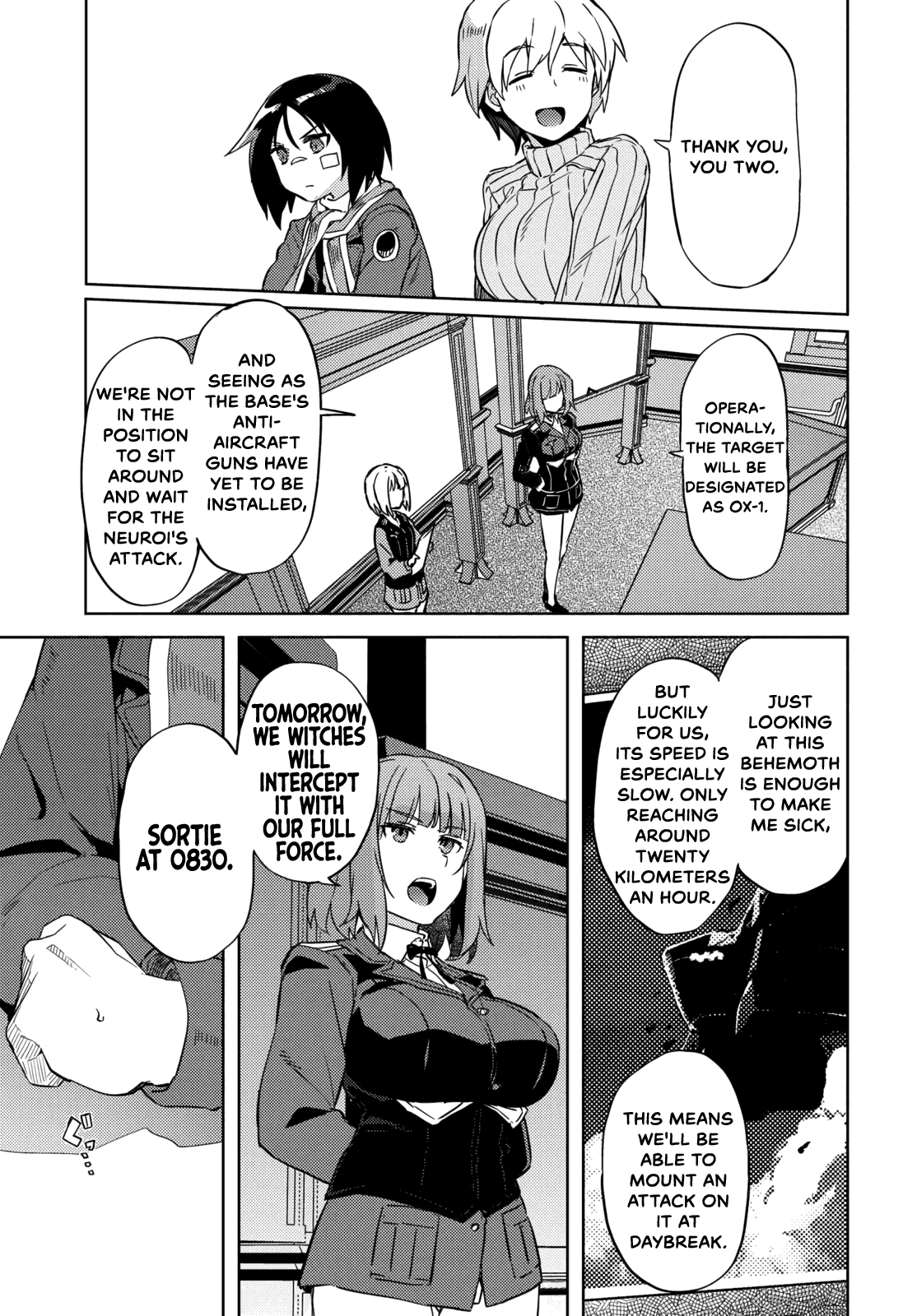 Brave Witches Prequel: The Vast Land Of Orussia - Chapter 9: Approaching Giant