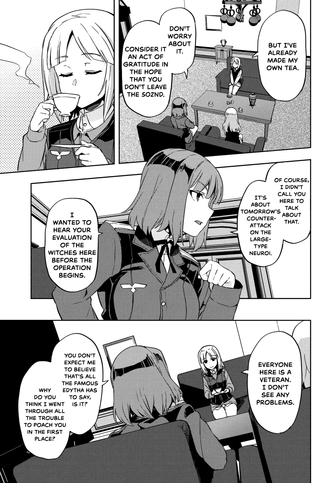 Brave Witches Prequel: The Vast Land Of Orussia - Chapter 9: Approaching Giant