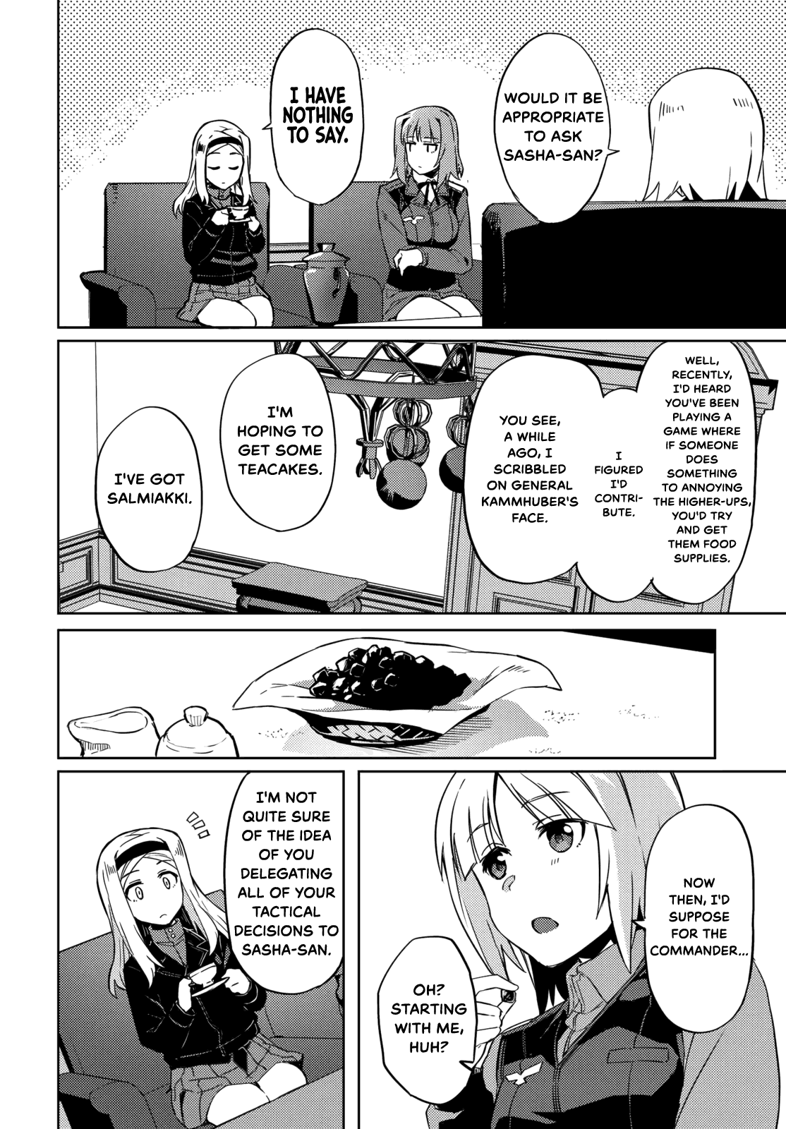 Brave Witches Prequel: The Vast Land Of Orussia - Chapter 9: Approaching Giant