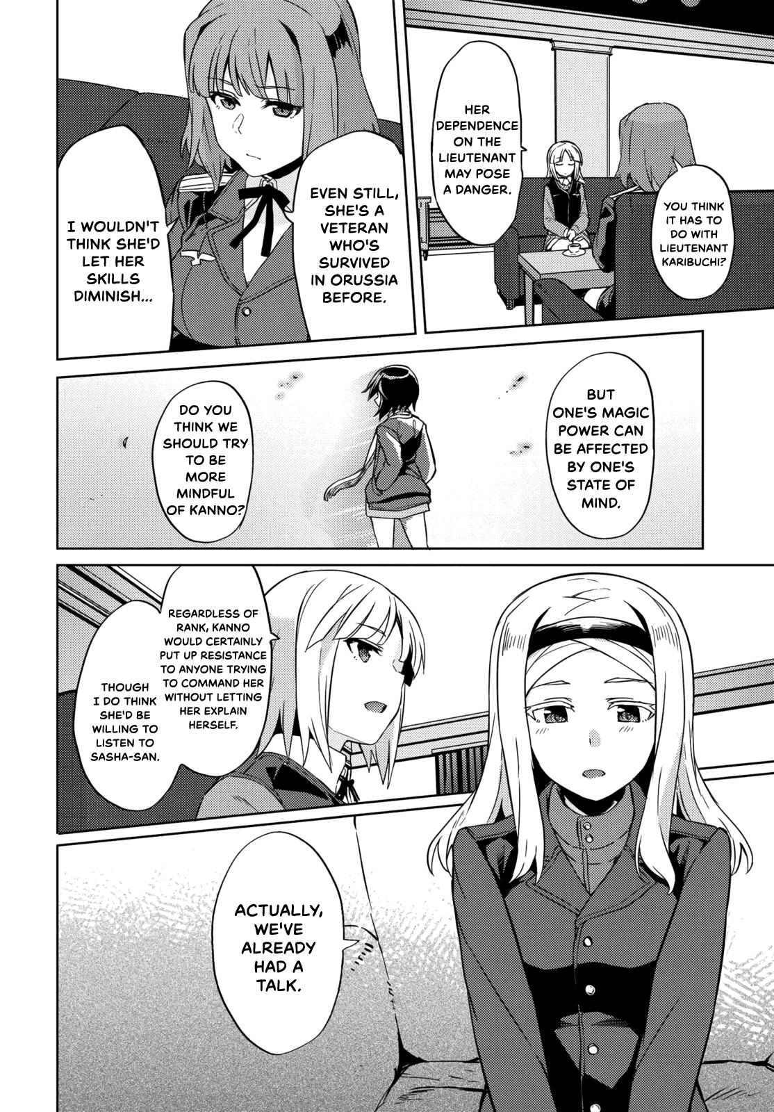 Brave Witches Prequel: The Vast Land Of Orussia - Chapter 9: Approaching Giant