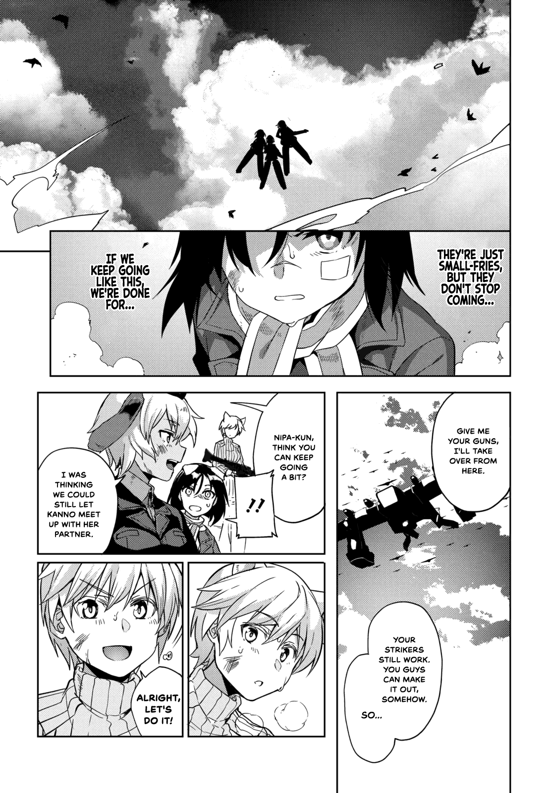 Brave Witches Prequel: The Vast Land Of Orussia - Chapter 12: Three People Under The Sun