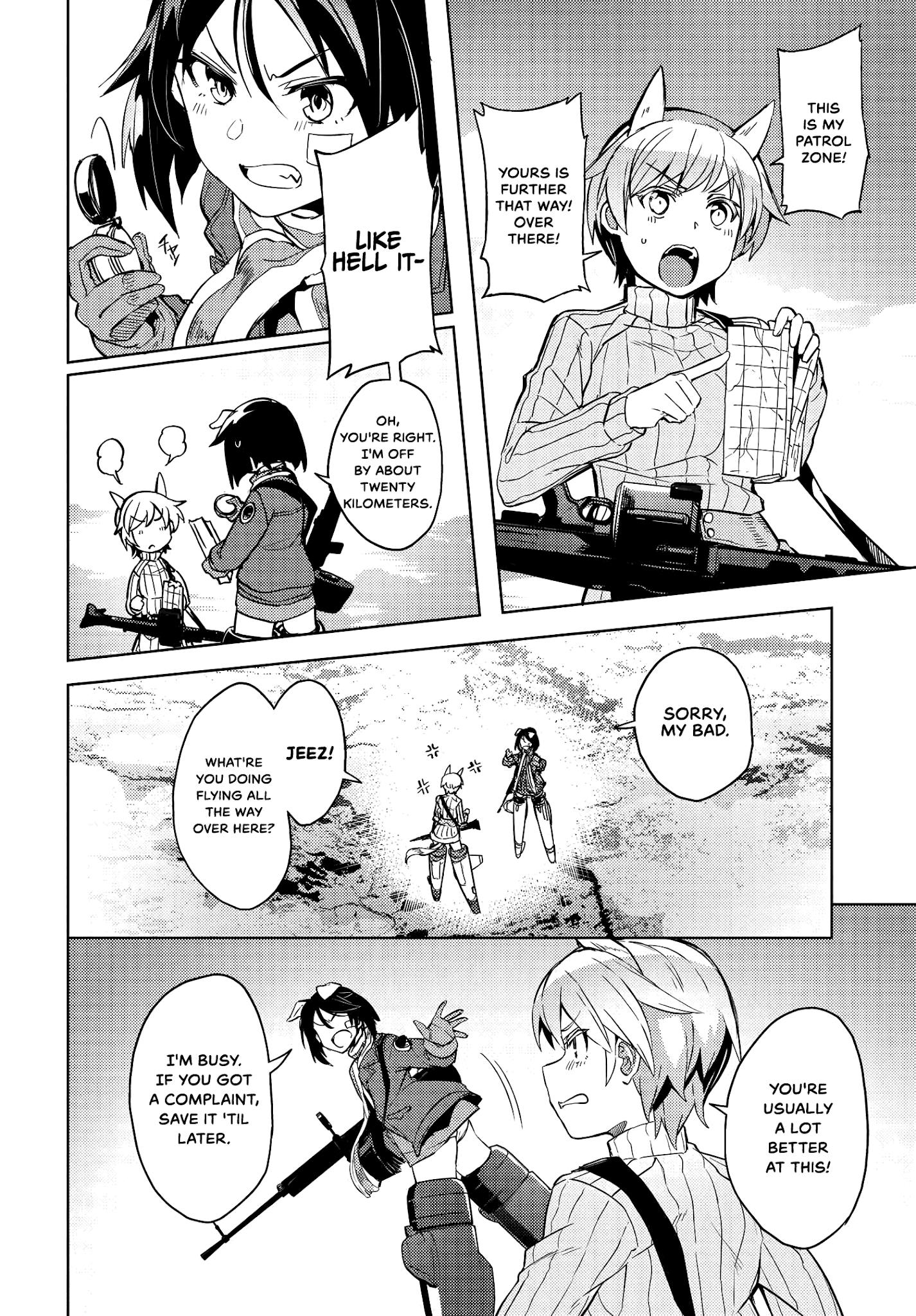 Brave Witches Prequel: The Vast Land Of Orussia - Chapter 7: Sortie And Shoot Down