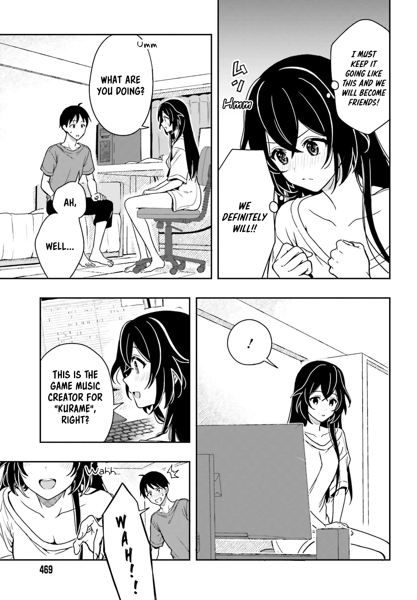 Takachiho Honoka-Senpai Ga Sukide Sukide Iroiro Gamandekinai. - Vol.1 Chapter 5