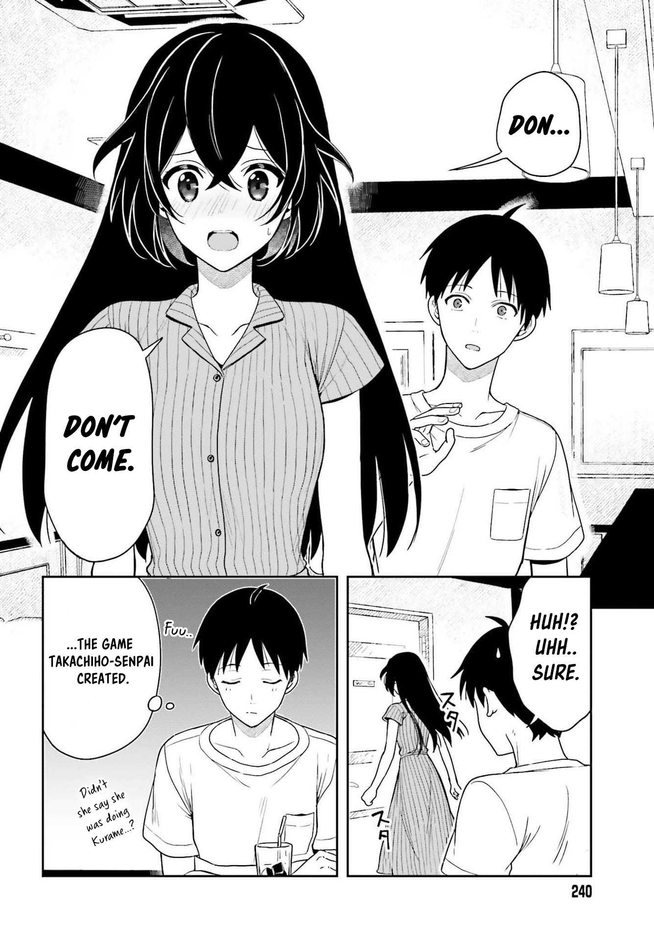 Takachiho Honoka-Senpai Ga Sukide Sukide Iroiro Gamandekinai. - Vol.2 Chapter 6