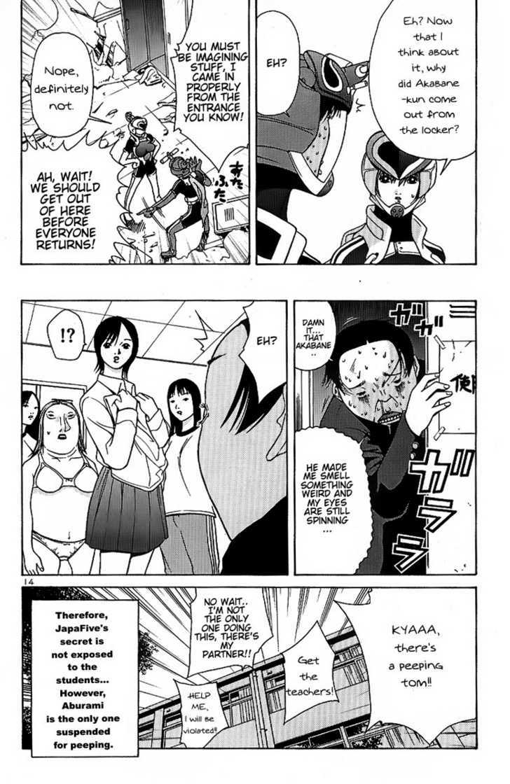 Choumukiryoku Sentai Japafive - Vol.1 Chapter 7 : Tamago Nioi - Smells Like Egg