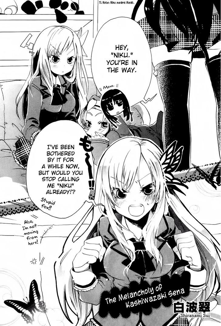 Boku Wa Tomodachi Ga Sukunai - Koushiki Anthology Comic - Vol.1 Chapter 17 : The Melancholy Of Kashiwazaki Sena