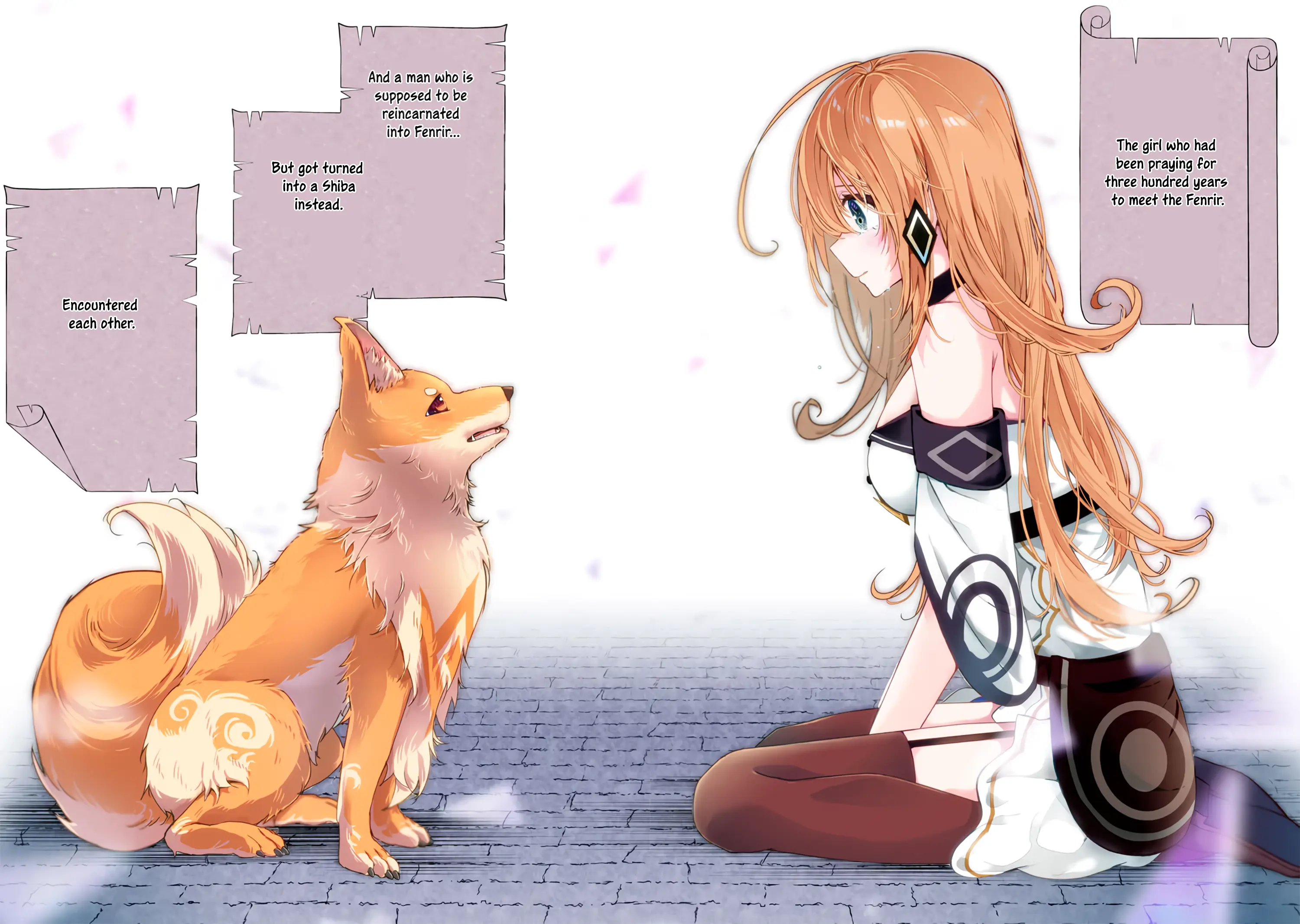 Fenrir Ni Tensei Shita Hazu Ga Dou Mitemo Shiba Inu - Shiba Inu (Saikyou) Ni Natta Ore, Mofumofu Sare Nagara Kami E To Nariagaru - Chapter 1