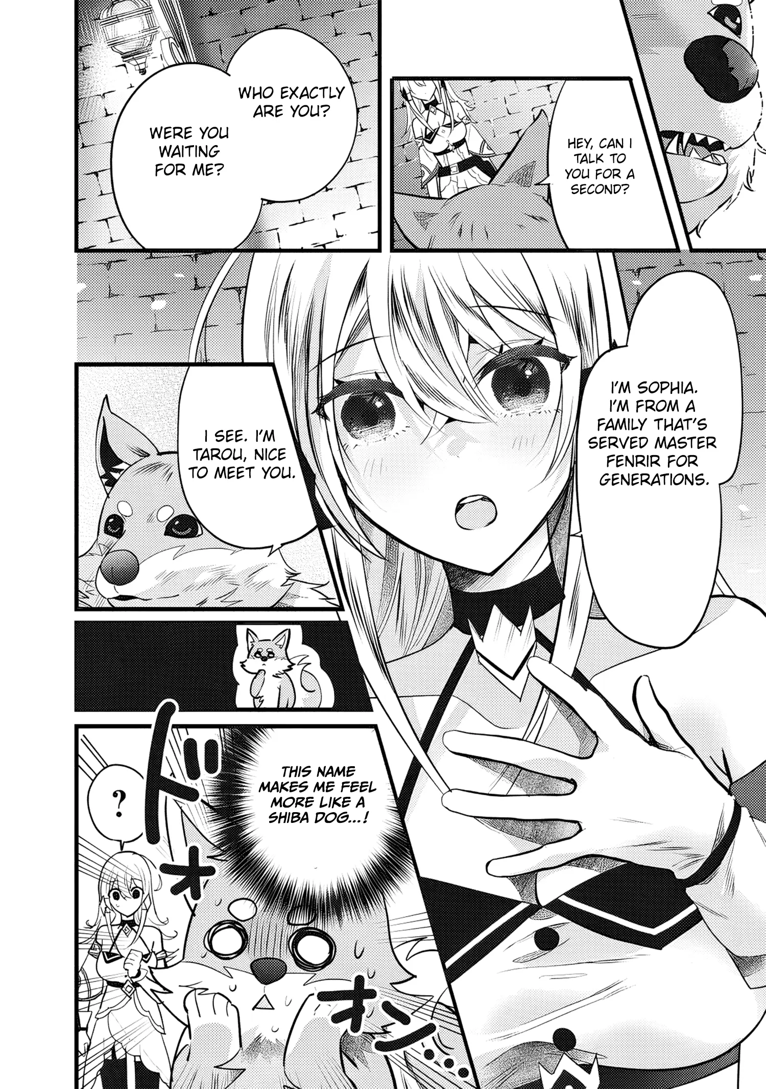 Fenrir Ni Tensei Shita Hazu Ga Dou Mitemo Shiba Inu - Shiba Inu (Saikyou) Ni Natta Ore, Mofumofu Sare Nagara Kami E To Nariagaru - Chapter 1