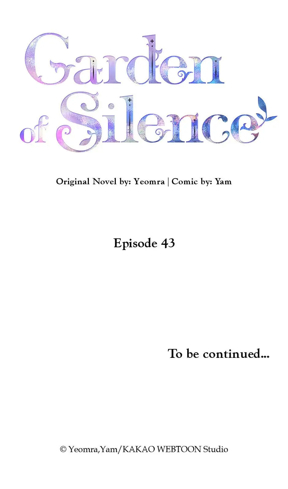 A Silent Garden - Chapter 43