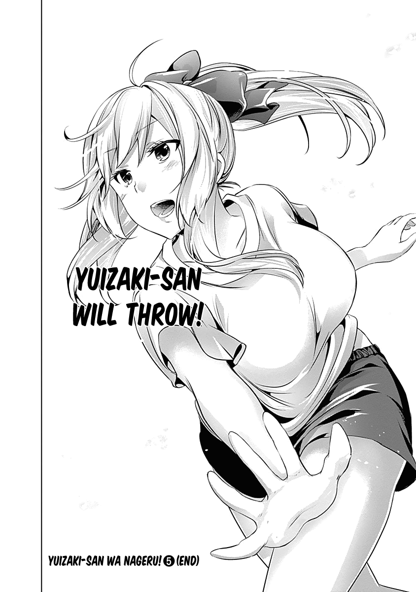 Yuizaki-San Ha Nageru! - Vol.5 Chapter 63: Throwing With Yuizaki-San!