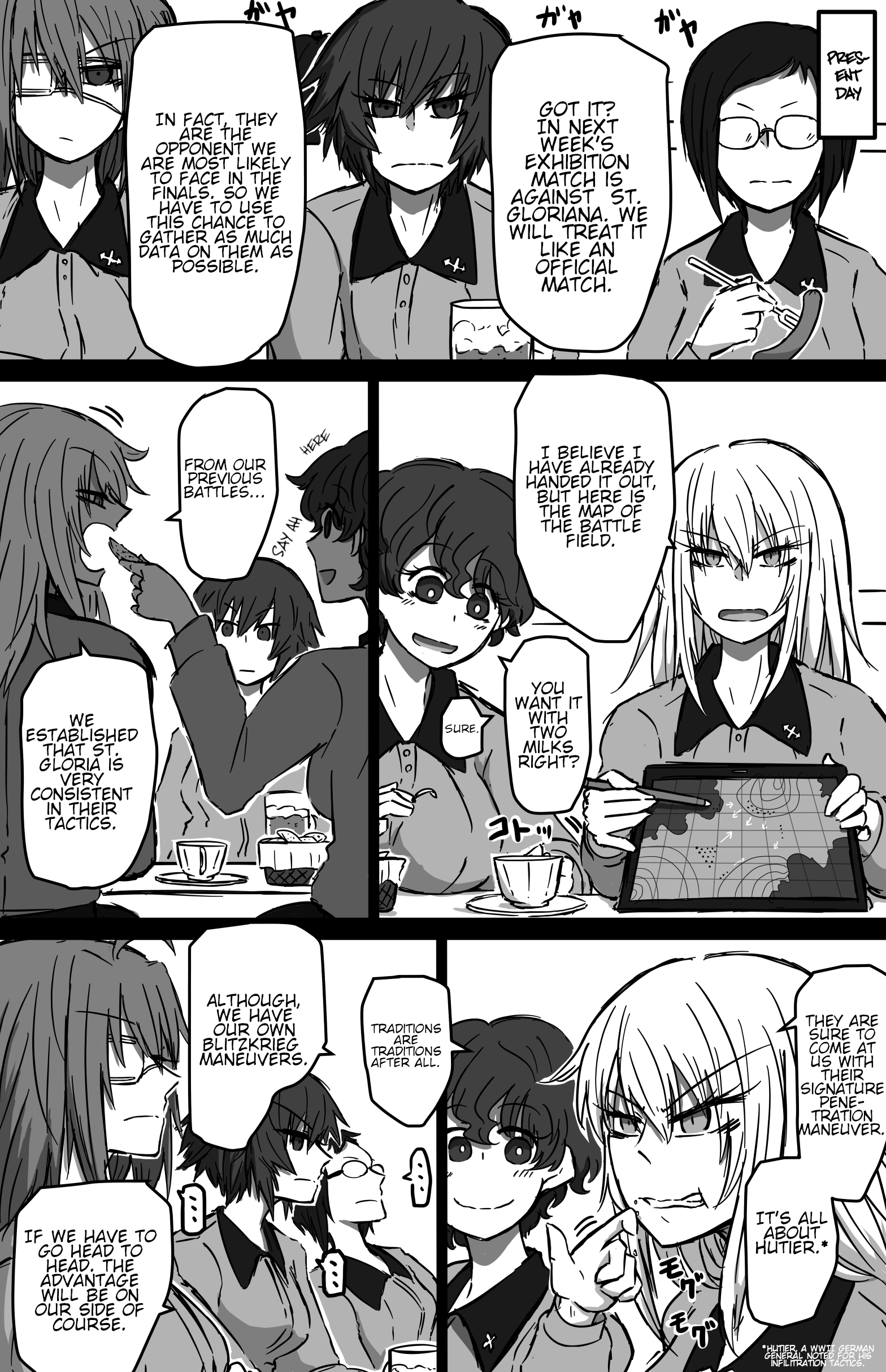 Girls Und Panzer - On The Flowering Forest Road, I Met You (Doujinshi) - Chapter 1: Chapter 1