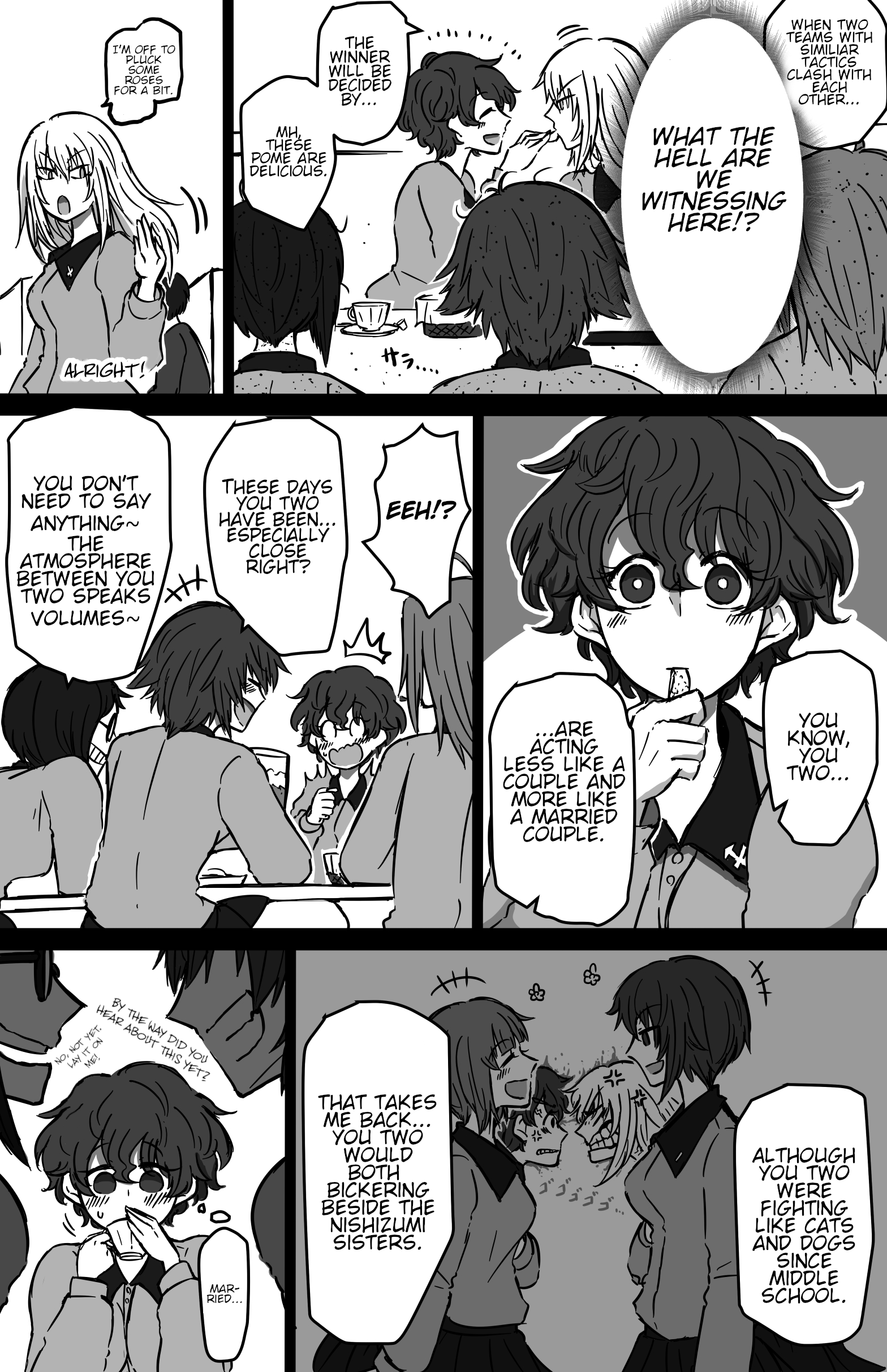 Girls Und Panzer - On The Flowering Forest Road, I Met You (Doujinshi) - Chapter 1: Chapter 1