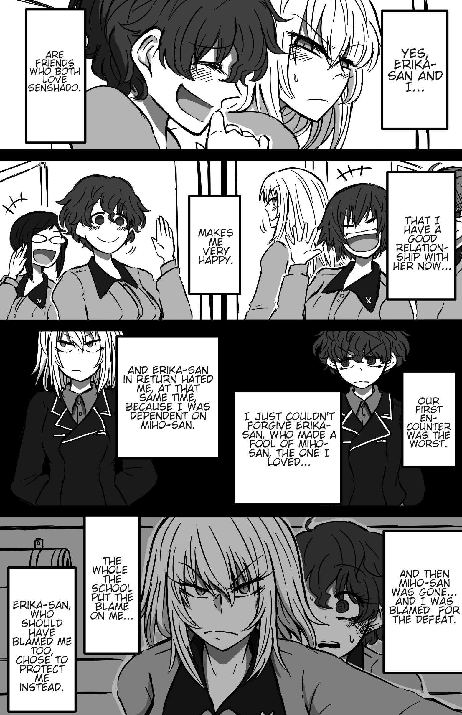 Girls Und Panzer - On The Flowering Forest Road, I Met You (Doujinshi) - Chapter 1: Chapter 1