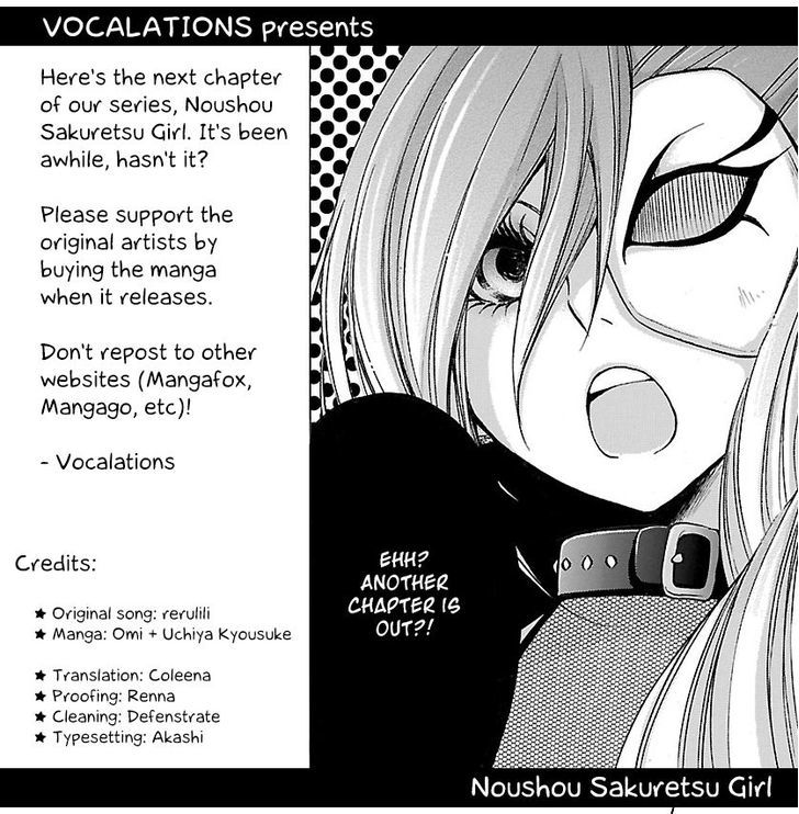 Noushou Sakuretsu Girl - Chapter 3 : Nonconvergent Irrationality