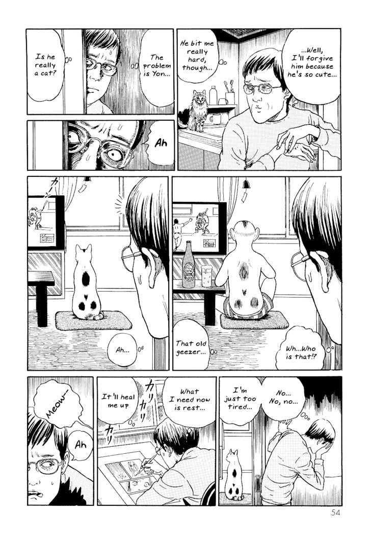 Itou Junji No Neko Nikki: Yon & Mu - Vol.1 Chapter 5 : Yon Really Is A Strange Cat