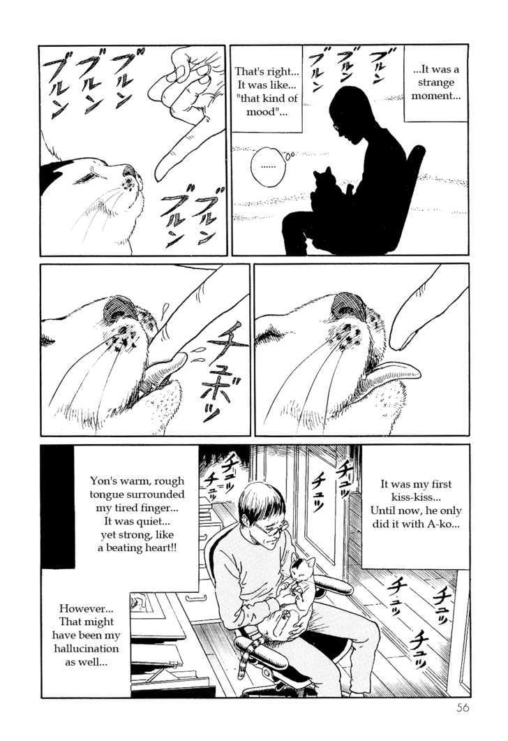 Itou Junji No Neko Nikki: Yon & Mu - Vol.1 Chapter 5 : Yon Really Is A Strange Cat