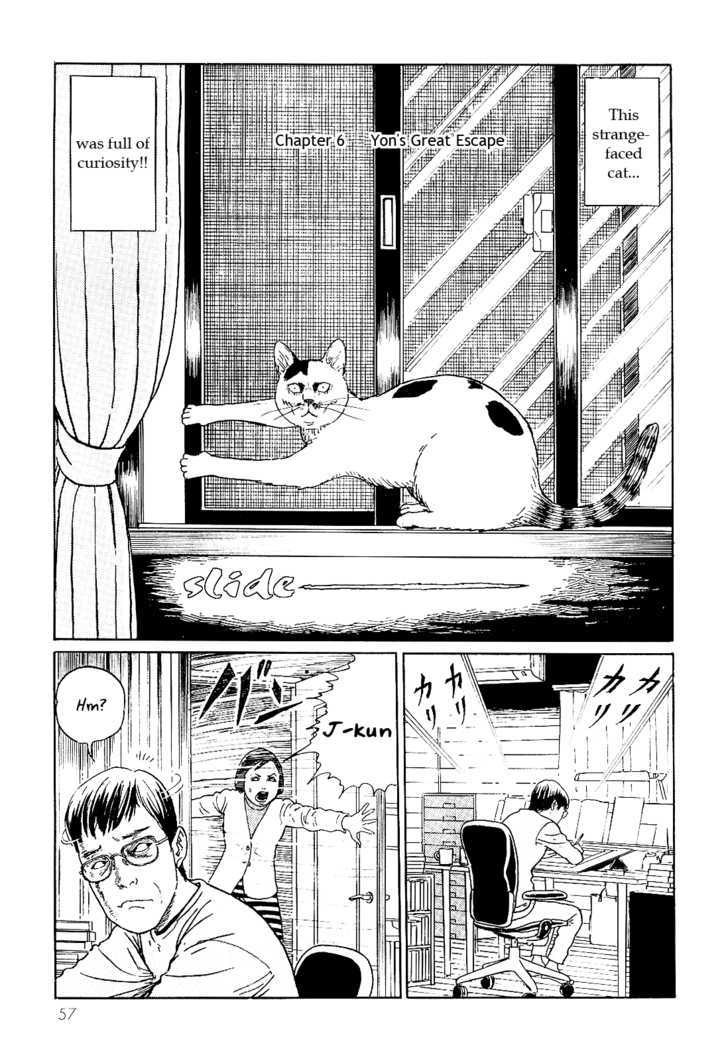 Itou Junji No Neko Nikki: Yon & Mu - Vol.1 Chapter 6 : Yon's Great Escape