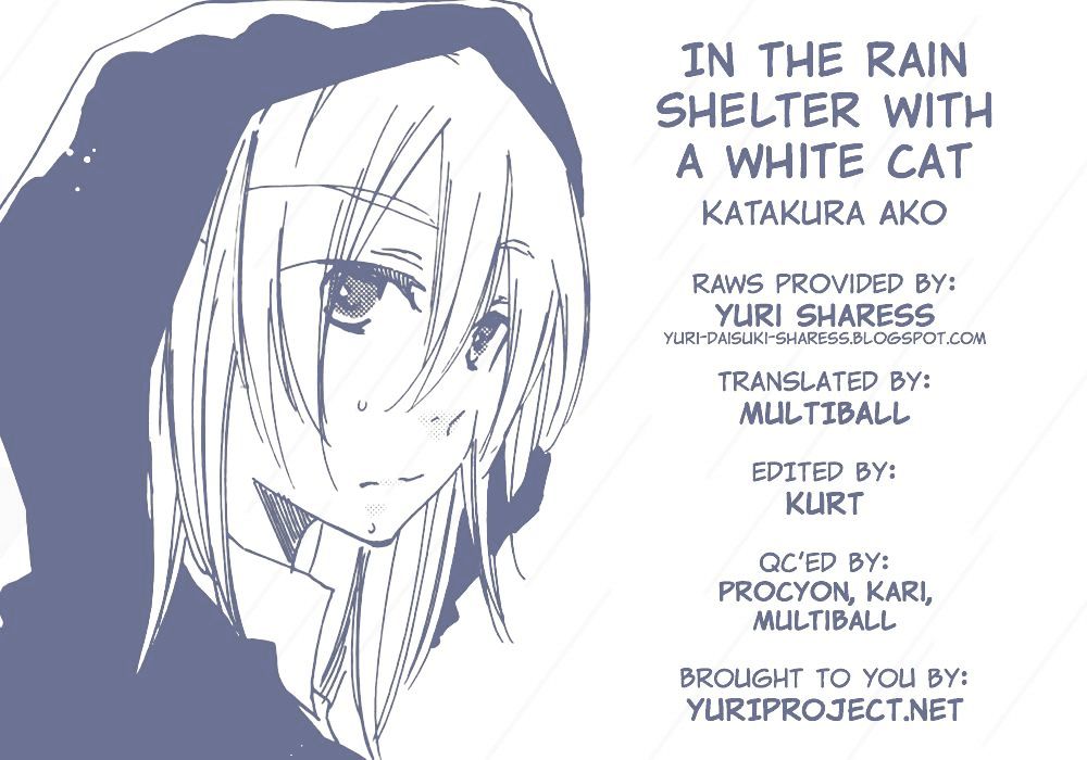 In The Rain Shelter With A White Cat - Chapter 1 : Oneshot