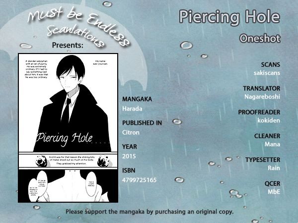 Piercing Hole - Chapter 0 : Oneshot