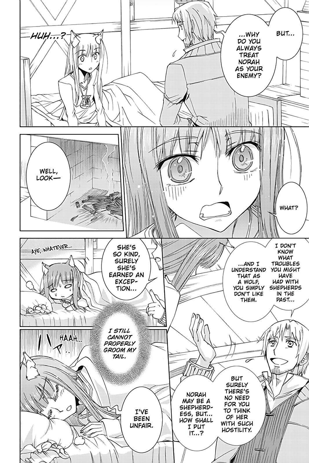 Ookami To Koushinryou - Chapter 35.6