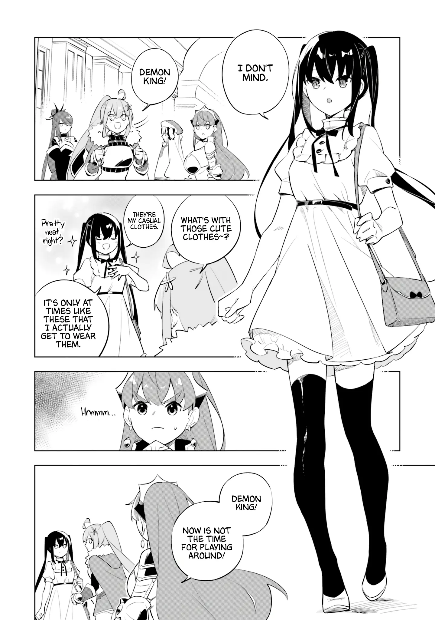 Maou To Yuri - Vol.2 Chapter 6: The Castle Maid Is Demon King For A Day