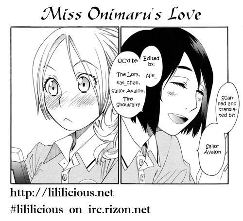 Tsubomi (Anthology) - Vol.5 Chapter 4 : Miss Onimaru S Love