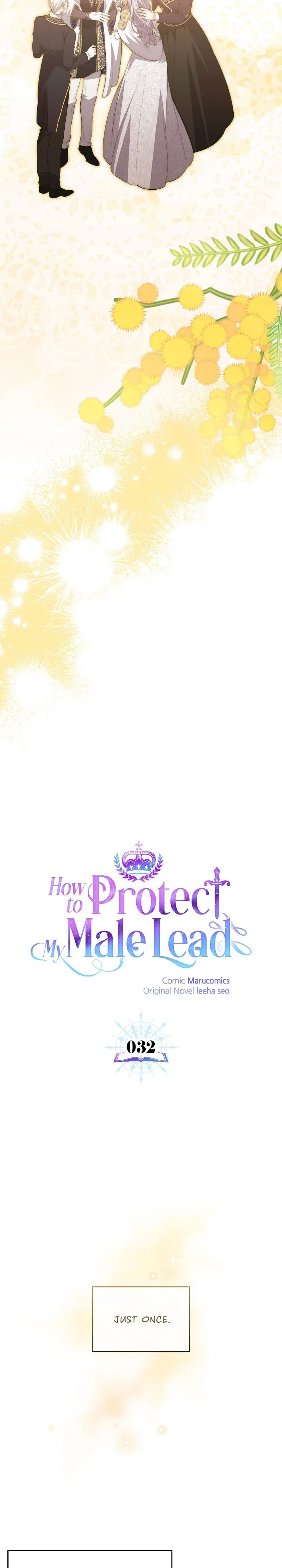 How To Protect My Male Lead - Chapter 32