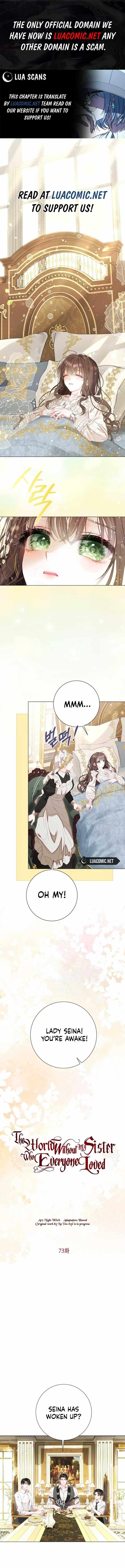 The World Without My Sister Who Everyone Loved - Chapter 73