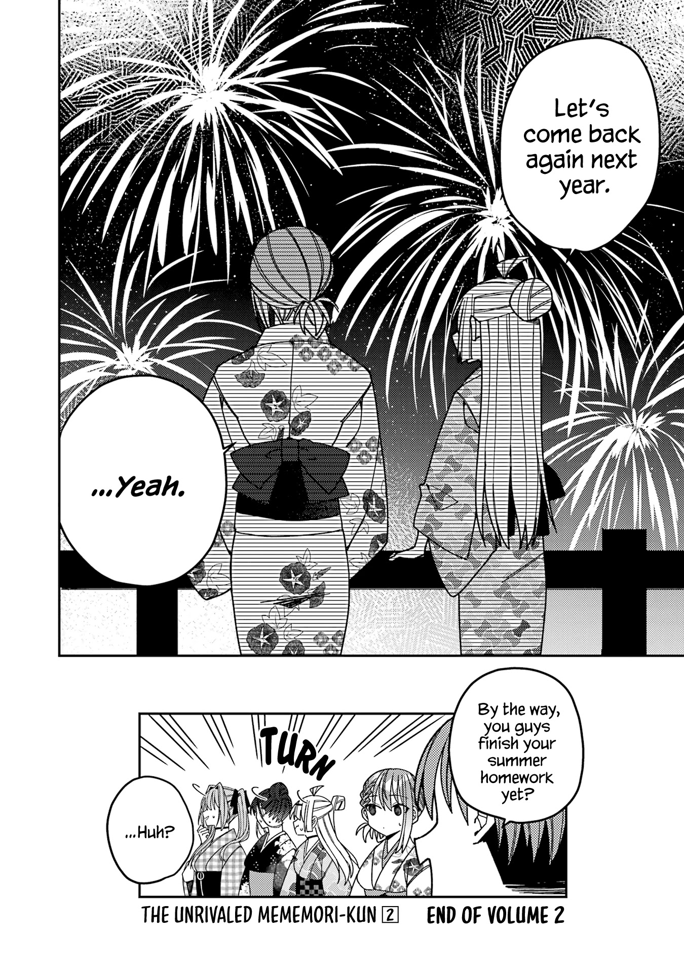 Unparalleled Mememori-Kun - Chapter 12: Fireworks Festival