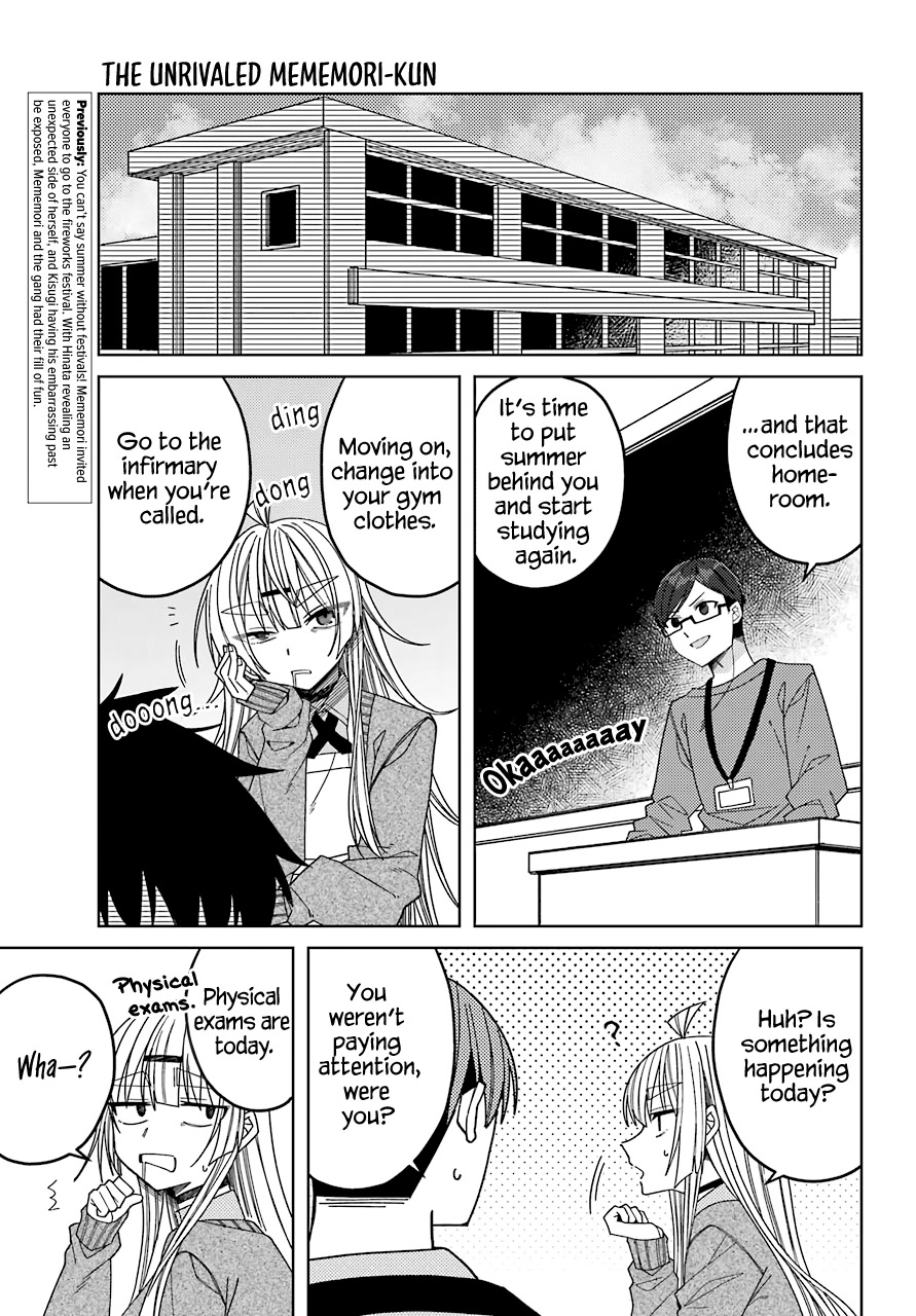 Unparalleled Mememori-Kun - Chapter 13: Physical Exams