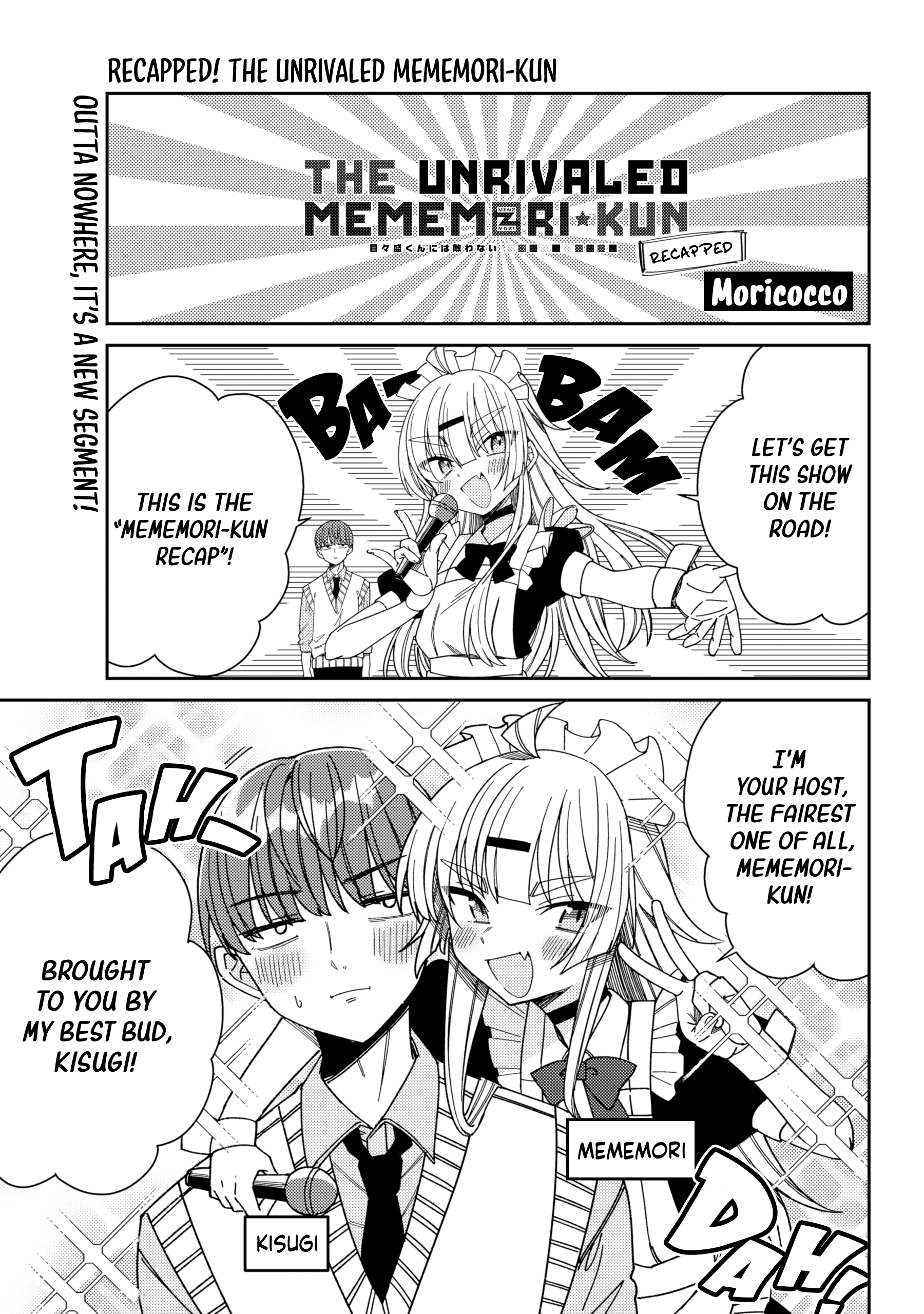 Unparalleled Mememori-Kun - Chapter 13.2: Recapped! 01