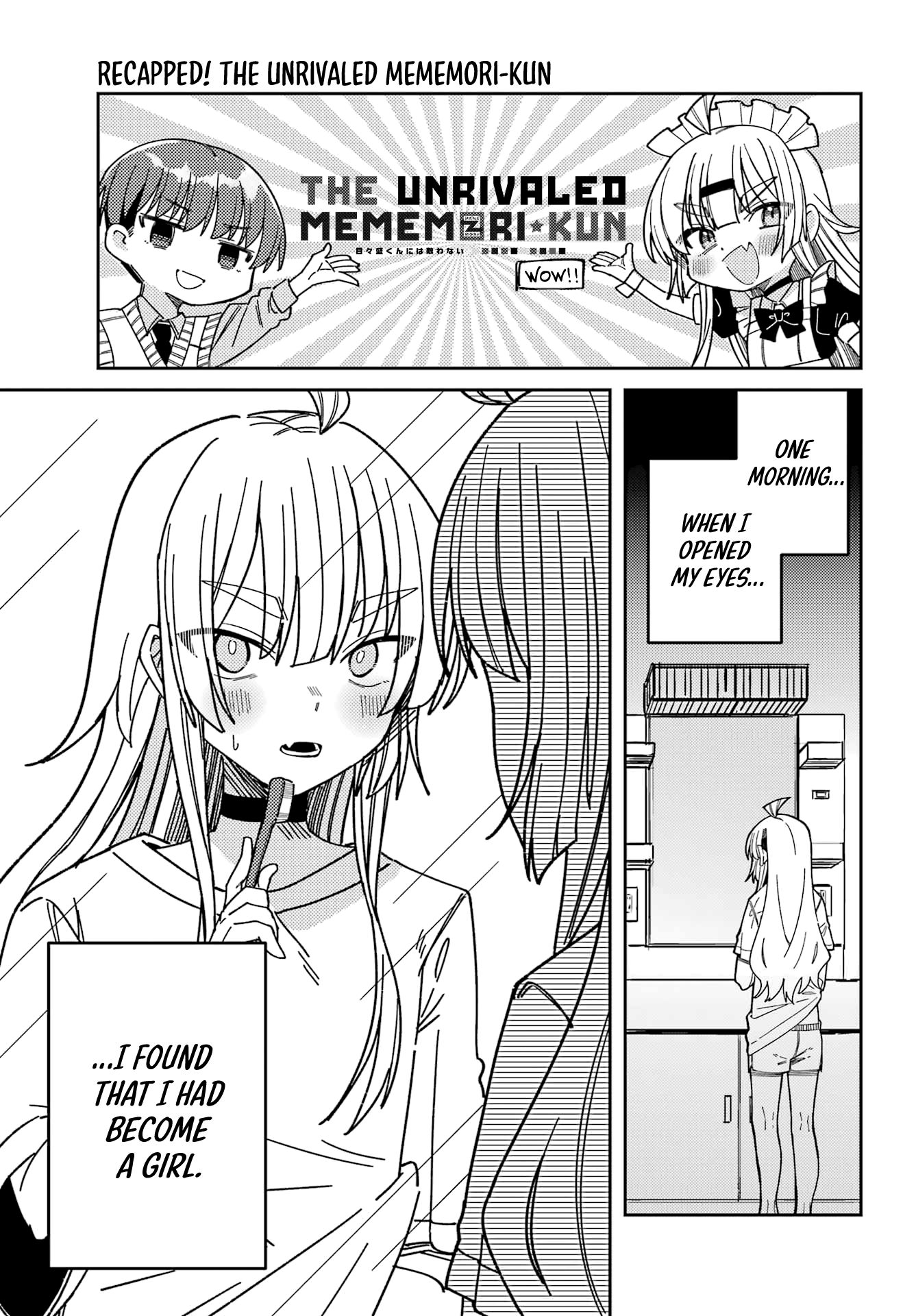 Unparalleled Mememori-Kun - Chapter 13.2: Recapped! 01