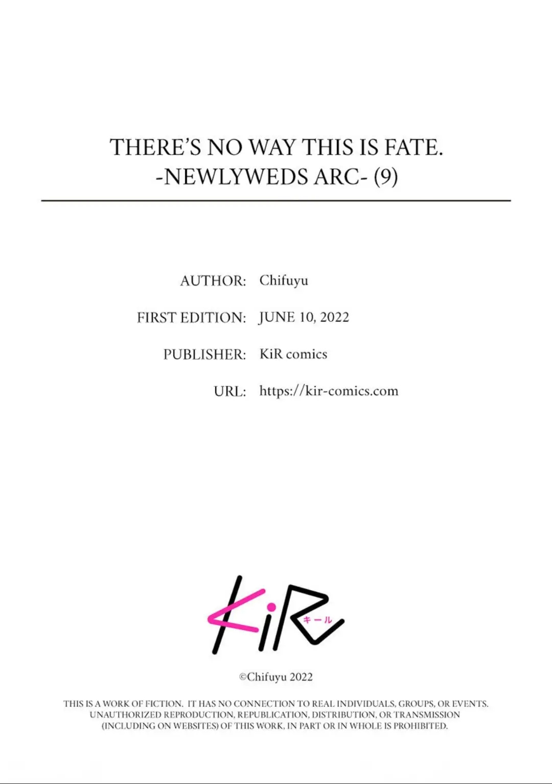 There's No Way This Is Fate. -Newlyweds Arc- - Chapter 9